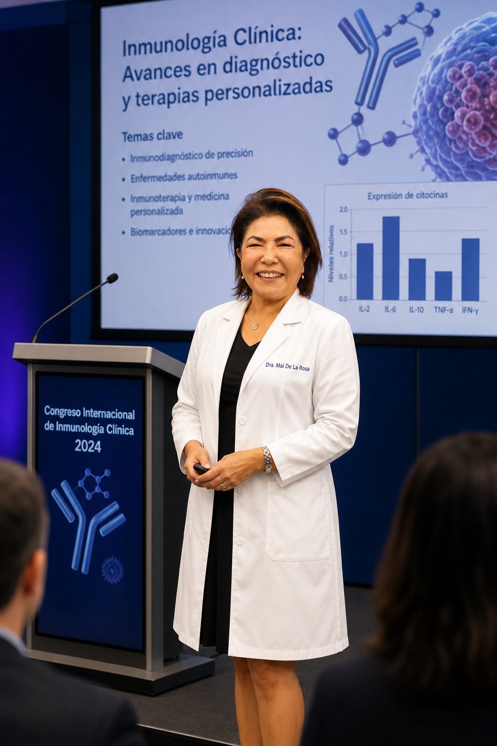 Dra. Mai De La Rosa — Congreso Internacional de Inmunología Clínica 2024